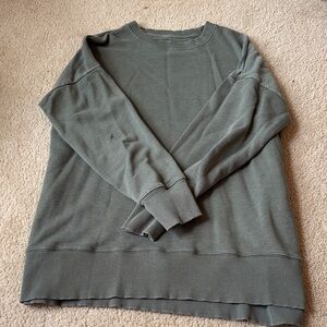 Aerie Green Sweatshirt L